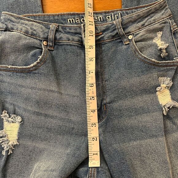 ‎Madden Girl flare jeans Y2K women’s size 28 - Picture 7 of 7